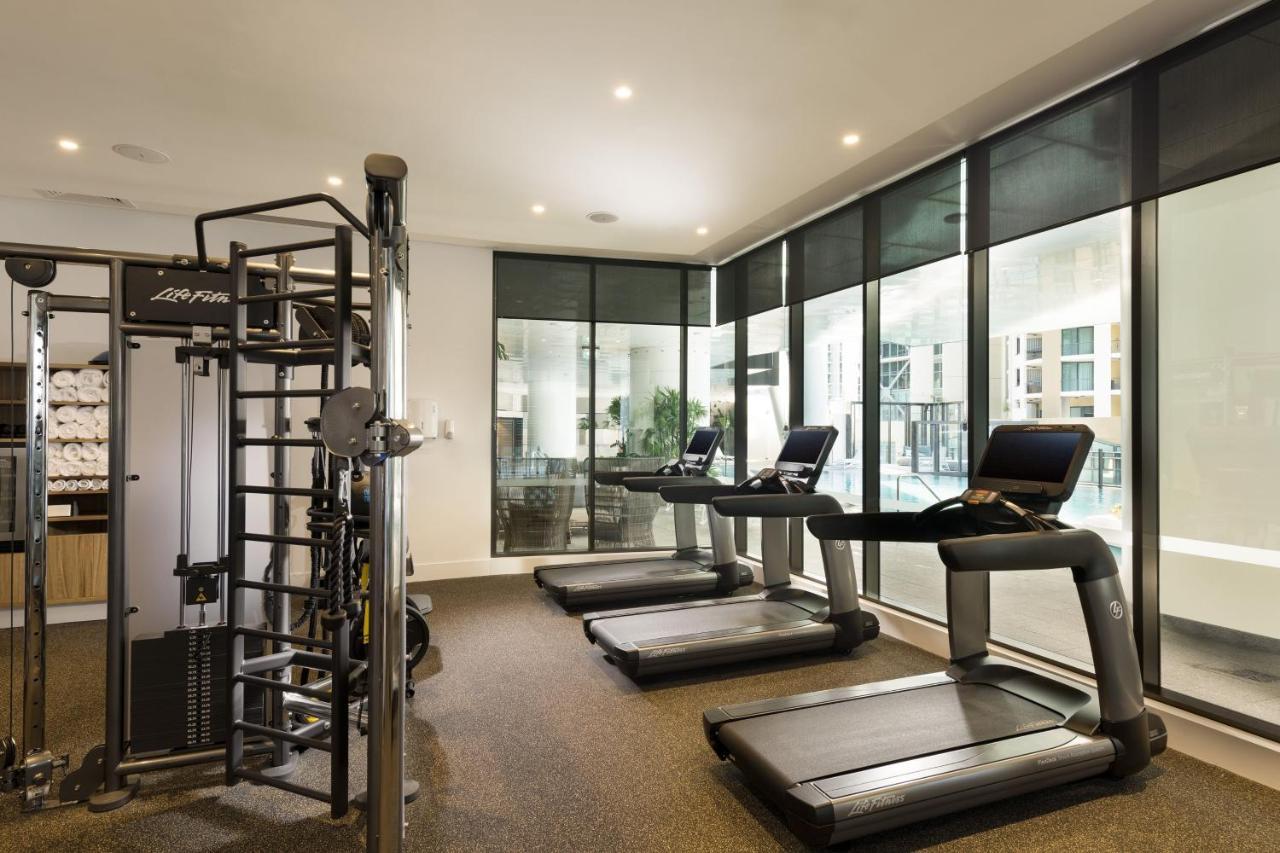 더 웨스틴 브리즈번 외부 사진 The gym at the hotel